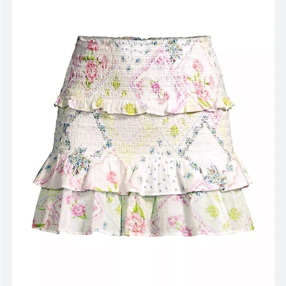 COPY - LoveShackFancy Mini Skirt - Picture 2 of 5